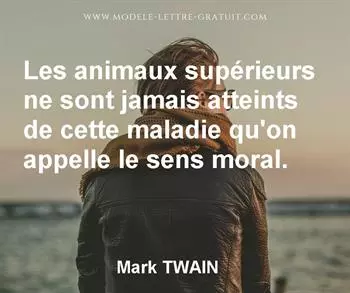 Citation de Mark TWAIN