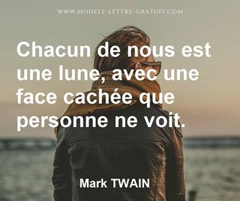 Citation de Mark TWAIN