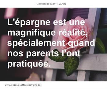Citations Mark TWAIN