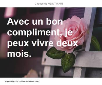 Citations Mark TWAIN