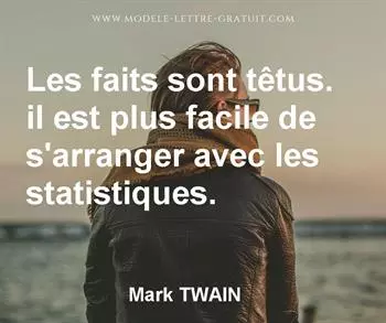 Citation de Mark TWAIN