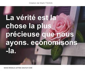 Citations Mark TWAIN