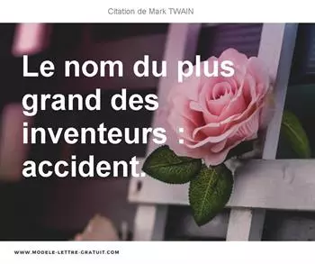 Citations Mark TWAIN