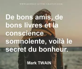 Citation de Mark TWAIN