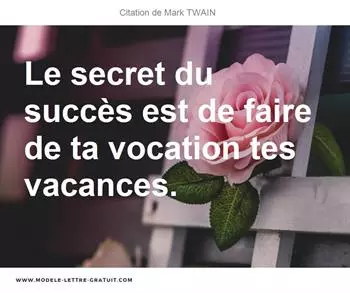 Citations Mark TWAIN