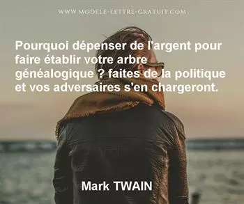 Citation de Mark TWAIN