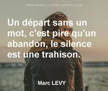 Citation de Marc LEVY