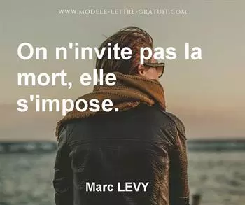 Citation de Marc LEVY