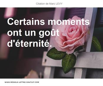 Citations Marc LEVY