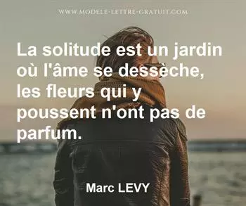 Citation de Marc LEVY