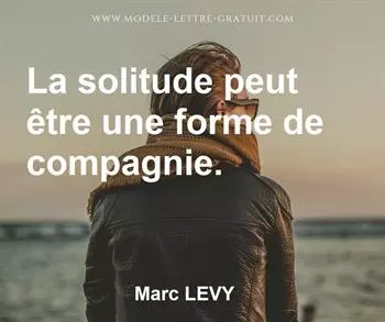 Citation de Marc LEVY