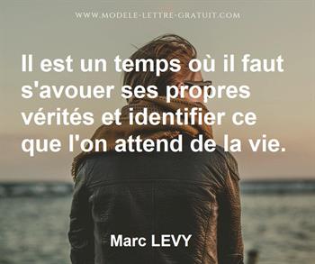 Citation de Marc LEVY