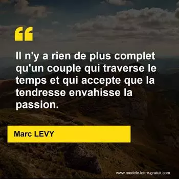 Citation Marc LEVY
