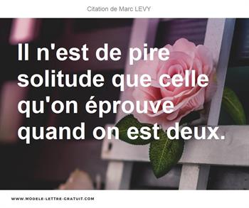 Citations Marc LEVY