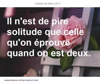 Citations Marc LEVY