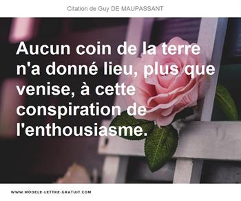 Citations Guy DE MAUPASSANT