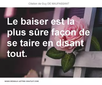 Citations Guy DE MAUPASSANT