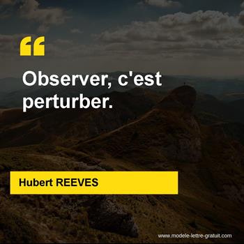 Citations Hubert REEVES