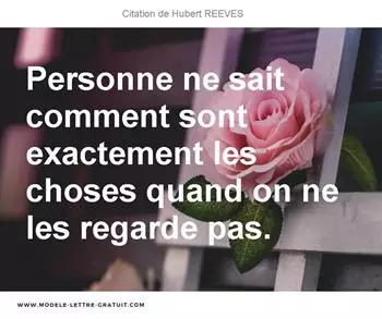 Citations Hubert REEVES
