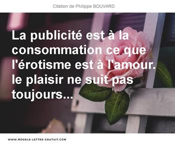 Citations Philippe BOUVARD
