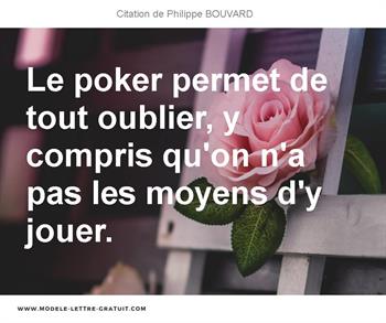 Citations Philippe BOUVARD
