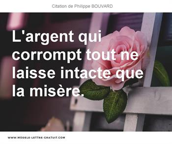 Citations Philippe BOUVARD