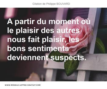 Citations Philippe BOUVARD