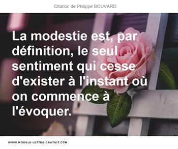 Citations Philippe BOUVARD