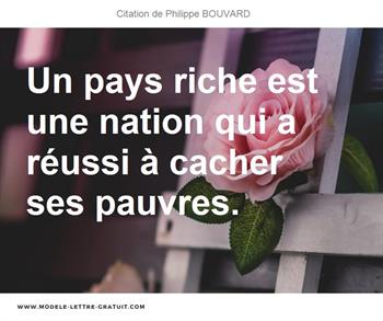 Citations Philippe BOUVARD