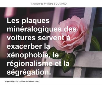 Citations Philippe BOUVARD