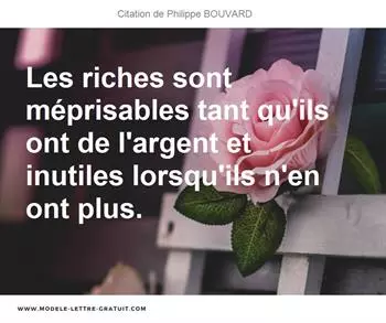 Citations Philippe BOUVARD