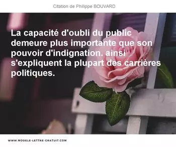 Citations Philippe BOUVARD