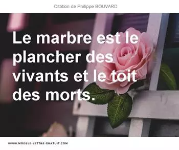 Citations Philippe BOUVARD