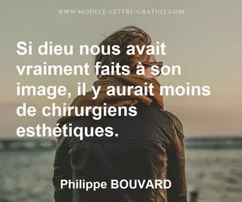 Citation de Philippe BOUVARD