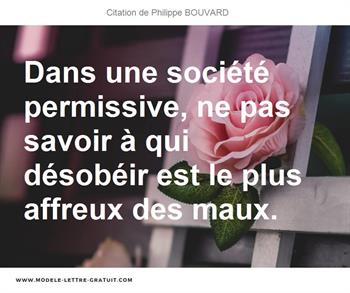 Citations Philippe BOUVARD