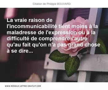 Citations Philippe BOUVARD