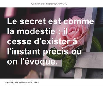 Citations Philippe BOUVARD