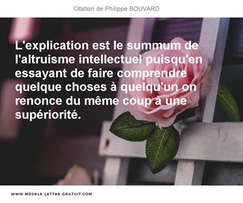 Citations Philippe BOUVARD