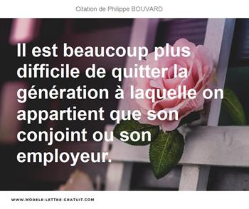 Citations Philippe BOUVARD