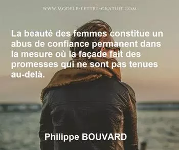 Citation de Philippe BOUVARD