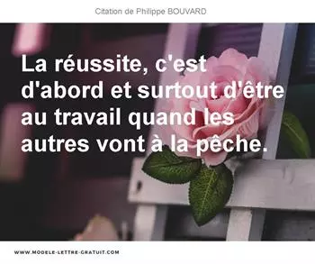 Citations Philippe BOUVARD