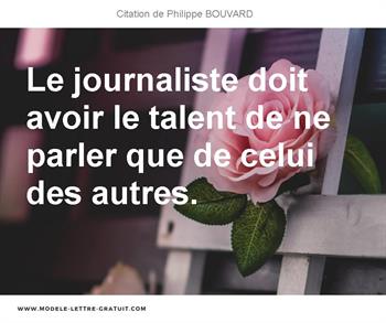 Citations Philippe BOUVARD