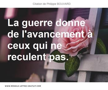 Citations Philippe BOUVARD