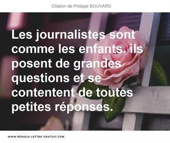 Citations Philippe BOUVARD