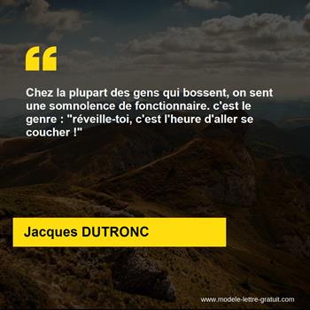 Citation de Jacques DUTRONC