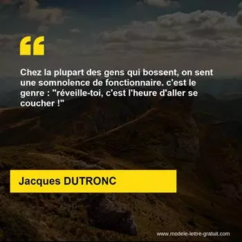 Citation Jacques DUTRONC