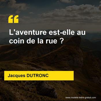 Citations Jacques DUTRONC