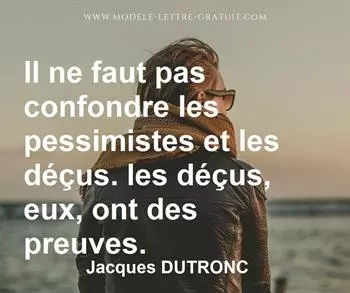 Citation de Jacques DUTRONC