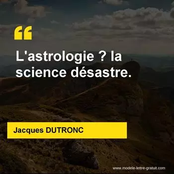 Citation Jacques DUTRONC
