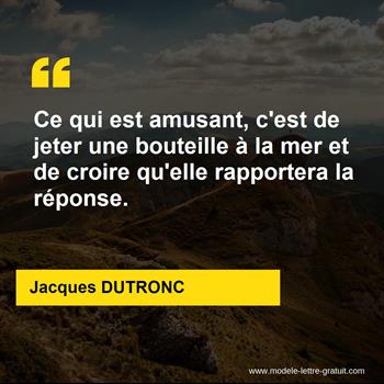 Citations Jacques DUTRONC